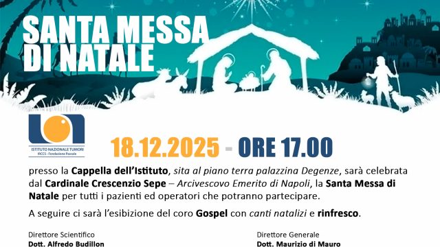 18.12.2025 ore 17.00 – Santa Messa di Natale