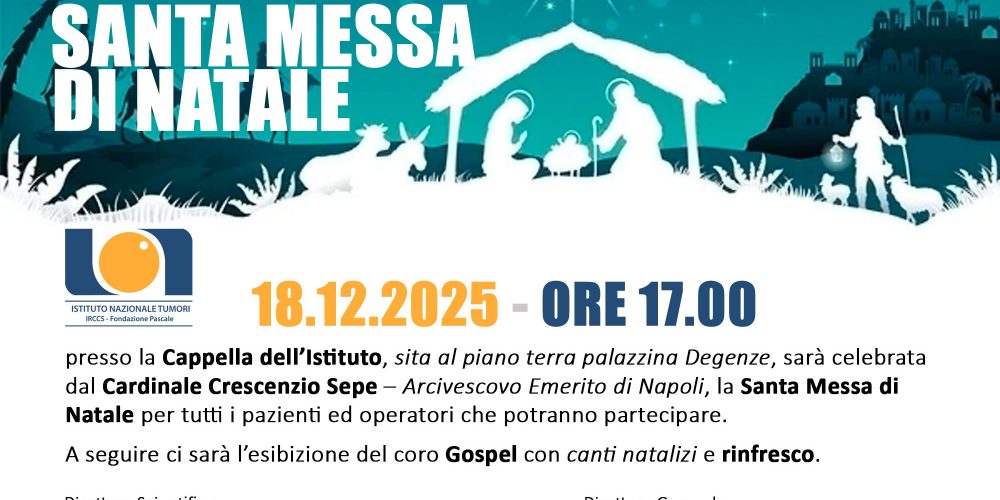 18.12.2025 ore 17.00 &#8211; Santa Messa di Natale