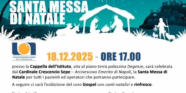 18.12.2025 ore 17.00 – Santa Messa di Natale